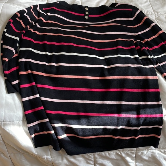 Sweater Multicolor Talbots 2x with button details on the back - Picture 6 of 6